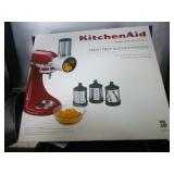 Slicer/Shredder Attachment and Coffee Maker