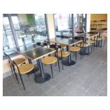 7 Tables and 16 Chairs