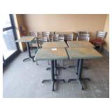 6 Tables and 12 Chairs