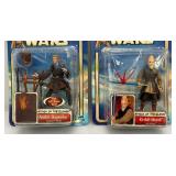 Vintage STAR WARS "Attack Of The Clones" Action Figures (New Old Stock)