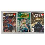Misc. Comics Including "SUB MARINER " And More (Bagged An Carded)