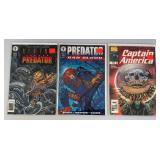 Misc. Comics Including "PREDATOR " And More (Bagged An Carded)
