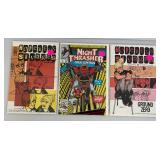 Misc. Comics Including " NIGHT THRASHER" And More (Bagged An Carded)