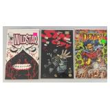 Misc. Comics Including " NIGHT THRASHER" And More (Bagged An Carded)