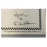 11" x 14" Dale EARNHARDT SR And  DALE EARNHARDT JR Pencil Sketch Prints