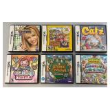 Vintage Nintendo DS Games Including CATZ And More