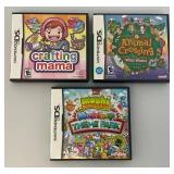 Vintage Nintendo DS Games Including CATZ And More