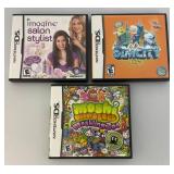 Vintage Nintendo DS Games Including THE SMURFS And More