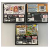 Vintage Nintendo DS Games Including THE SMURFS And More