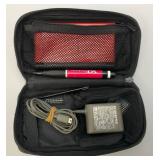 Vintage Nintendo DS Lite Complete With Charger, Pen And Carrying Case With Mario Hoops 3 On 3 Game (WORKS)