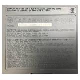 Vintage YAMAHA Portatone PSR-12 Keyboard With Stand In Original Box (WORKS)