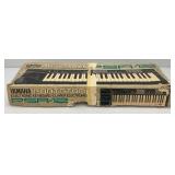 Vintage YAMAHA Portatone PSR-12 Keyboard With Stand In Original Box (WORKS)