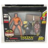 1995 TARZAN The Epic Adventures "Lord Of The Jungle" TARZAN The Warrior Action Figure (NEW OLD STOCK)