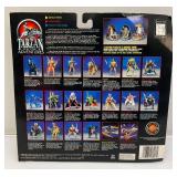 1995 TARZAN The Epic Adventures Congueror Of Mars Dejah Thoris Vs. Nolach The Kaldane Action Figures With Bonus Collector Badge (NEW OLD STOCK)