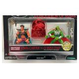 1995 TARZAN The Epic Adventures Congueror Of Mars John Carter Vs. O Mad Zad Action Figures With Bonus Collector Badge (NEW OLD STOCK)