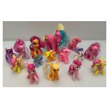 Group Of Vintage Collectible My little Pony Figures