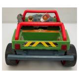 2003 Major Powers And The Star Squad Fisher Price Mario Bros Nintendo P-o1 Jeep And Action Figures And VHS