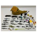 1983 Star Wars Jabba The Hutt And Misc. Weapons