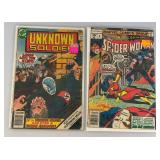 Vintage Misc. 35 Cent Comics Including SUPERMAN And More (Bagged And Carded)