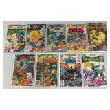 Vintage Misc. 50 Cent Comics Including Super-Team Family And More (Bagged And Carded)