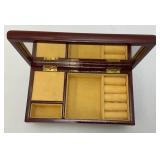 Vintage Jewelry Boxes With Misc. Jewelry And More