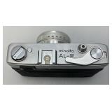 Vintage Minolta AL-F Rangefinder Film Camera With Rokkor Lens With Case