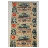 Misc. Bank Note Prints Unframed