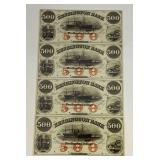 Misc. Bank Note Prints Unframed