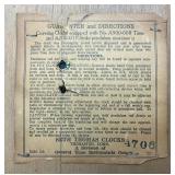 Vintage Solid Wood With Glass Front Display Cabinet 13 1/2" x 26" x 5"