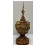 Est. $175.00 - $2,000.00 Burmese Gilded Offering Vessel From Burma