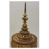 Est. $175.00 - $2,000.00 Burmese Gilded Offering Vessel From Burma