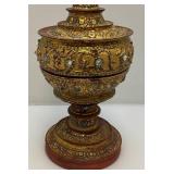 Est. $175.00 - $2,000.00 Burmese Gilded Offering Vessel From Burma