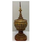 Est. $175.00 - $2,000.00 Burmese Gilded Offering Vessel From Burma