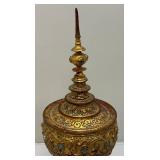 Est. $175.00 - $2,000.00 Burmese Gilded Offering Vessel From Burma
