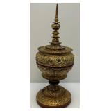 Est. $175.00 - $2,000.00 Burmese Gilded Offering Vessel From Burma