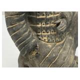 Misc. Vintage Oriental Collectibles Including Cup And Saucer In Protective Acrylic Case