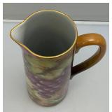 Large Group Of Hand Painted Porcelain Plates, Pitcher And More