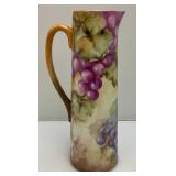 Large Group Of Hand Painted Porcelain Plates, Pitcher And More