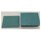 Group Of Vintage Misc. Wooden Boxes, Jewelry Making Chains And More