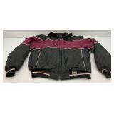 Vintage Mid Century Nylon YAMAHA Maxim Wear Snowmobile Jacket (Mens LT)