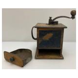 Antique Wooden Coffee Grinder