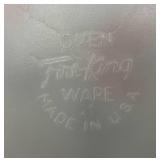 Vintage FIRE-KING Fleurette Dinnerware Milkglass