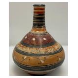 Vintage Tonala Mexico Mid-Century Pottery Vase