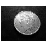 1883 O Morgan Silver Dollar