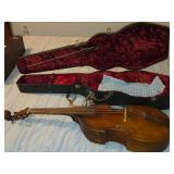 Bass Viola da Gamba by Early Music Shop (1975) with Bow and Hard Case by J. H. Savage Middle Barton Oxford