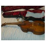 Bass Viola da Gamba by Early Music Shop (1975) with Bow and Hard Case by J. H. Savage Middle Barton Oxford