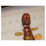 Bass Viola da Gamba by Paul Joseph Reichlin (1982) with Bow and Hard Case