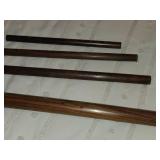 Set of (4) Renaissance Flute - D Soprano, G Alto, D Tenor, G Bass by Korber