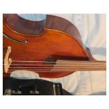 Bass Viola da Gamba by Karl Roy (1973) with Ashmead Bow and Hard Case