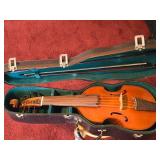 Treble Viola da Gamba by Rudolf Eras with Bow and Hard Case